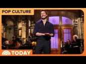 Why Glen Powell Brought UPS Driver to His 'SNL' Debut