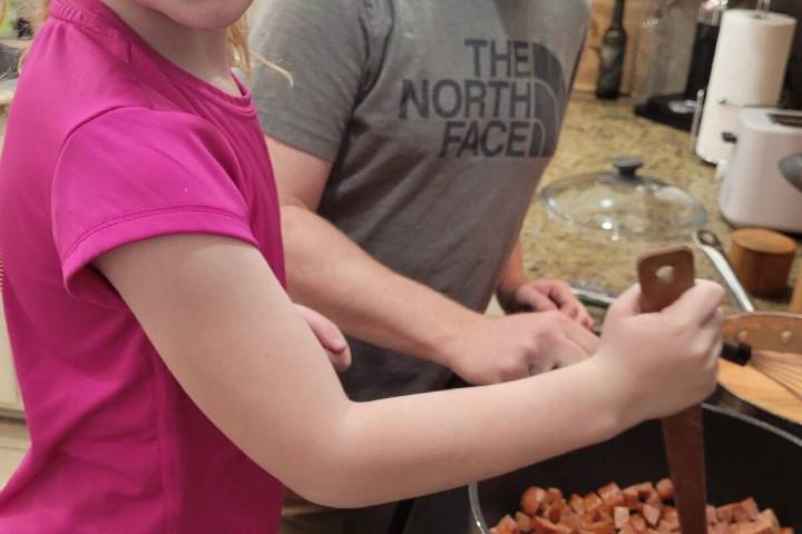 Rising Up — What The Woodlands’ Soufflé Master Cooks at Home With His Daughter