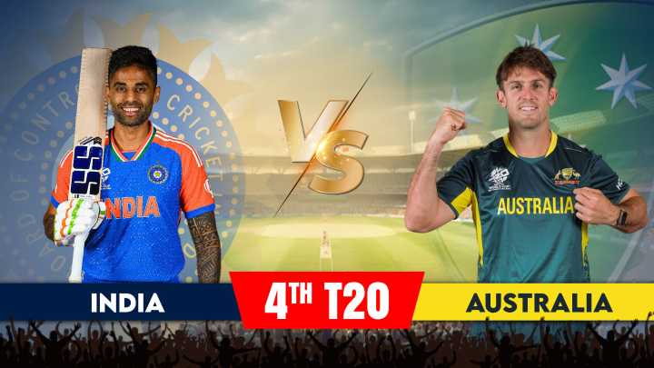 India vs Australia 4th T20I: Live streaming, head-to-head, pitch and weather report