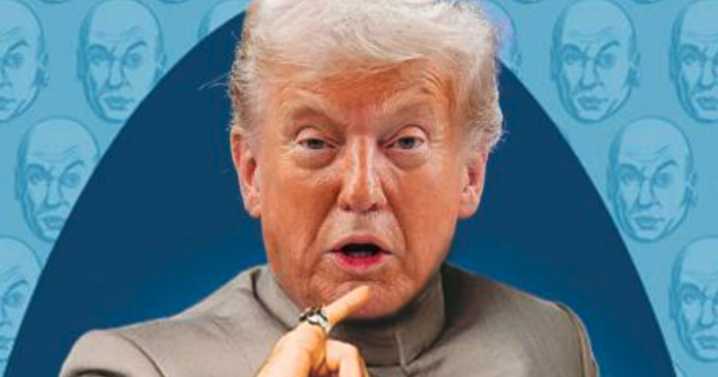 Donald Trump channels his inner Doctor Evil by vowing to sue BBC for '5 billion dollars'
