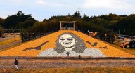 Tennis court-sized Ozzy Osbourne pumpkin mosaic breaks Guinness World Record for Halloween