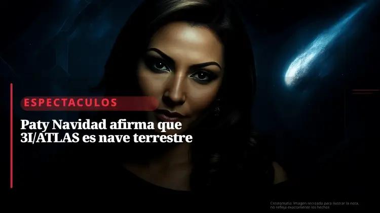 Paty Navidad comparte su visión alternativa sobre el cometa 3I/ATLAS: "No pienso como la NASA"