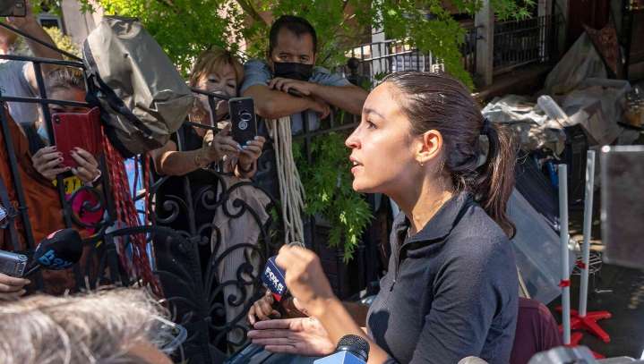 AOC Tearfully Recounts How DeSantis Yanked Her From Her Venezuelan Home And Human Trafficked Her To Martha’s Vineyard Where She Died