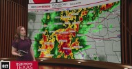 Heavy rain, storms continue off and on in North Texas into Thursday night