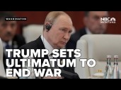 Trump sets Thanksgiving ultimatum for Ukraine to agree to his plan to end war