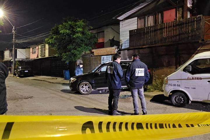 Asesinan a tiros a hombre de 33 años en Puente Alto: se reportaron más de 30 disparos