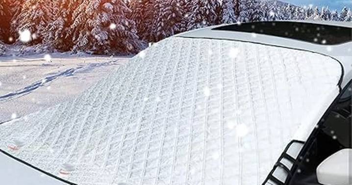 Amazon's car cover for under £17 that keeps your windscreen 'frost free'