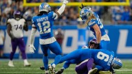 Watch: Lions CB Terrion Arnold picks off Vikings' J.J. McCarthy for first interception