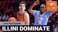 LIVE POSTGAME: Illini Coast to Easy Victory Over Long Island 98