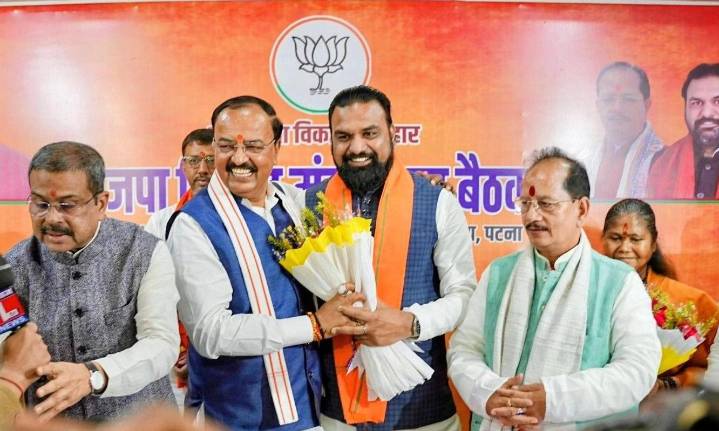 Samrat Choudhary named BJP legislature party leader in Bihar