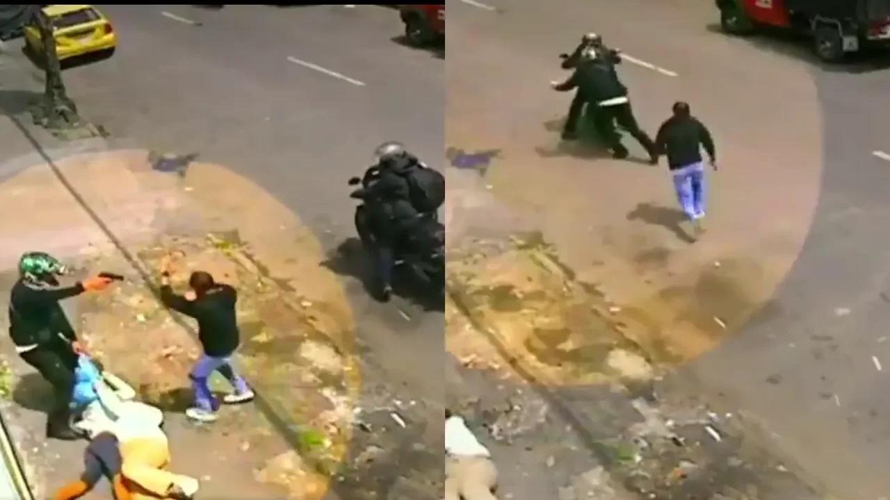 Motorizados robaron la herencia de una familia en Bogotá: esperaban a las afueras del banco