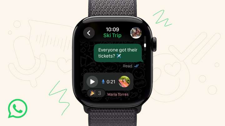 Now, there is an official WhatsApp app for Apple Watch
