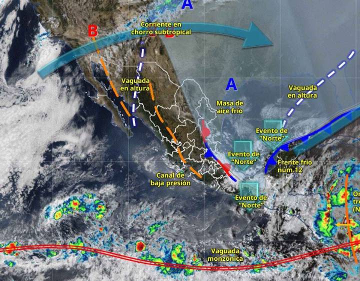 Clima en México hoy 4 de noviembre de 2025: Se esperan heladas y