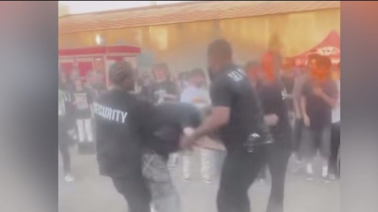 Caught on cam: Security guard allegedly beat concert