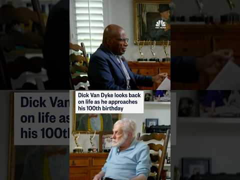 Dick Van Dyke looks back on life as he approaches his 100th birthday