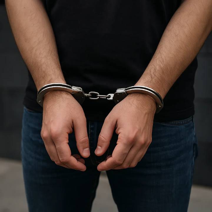 Estaba detenido, lo llevaban al médico, se escapó, pero lo atraparon