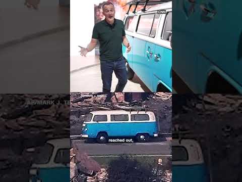Classic VW bus that withstood devastating Palisades Fire gets full restoration