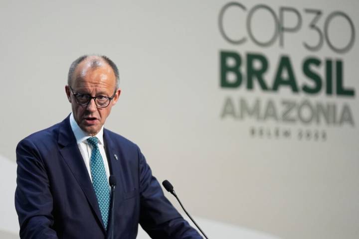 Germany’s Merz under fire in Brazil for his comments on Amazon host city of COP30