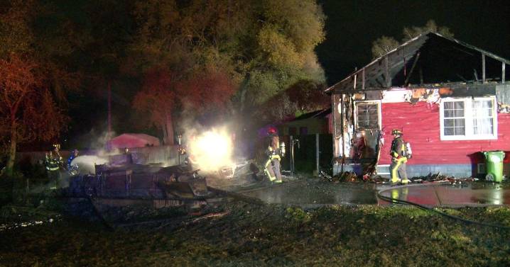 House fire in Brooklyn Center leaves 8 unhurt but displaced