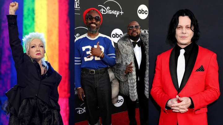 OutKast, White Stripes, Cyndi Lauper Join Rock Hall of Fame