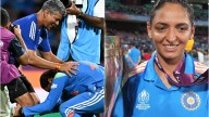 Guru-Shishya: Harmanpreet touches coach Amol Muzumdar's feet after World Cup win