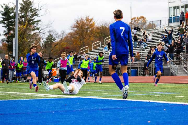 Hall Boys’ Soccer Advances After Dramatic Halloween Win