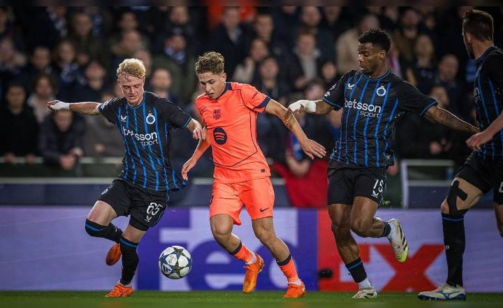 Barcelona empató ante Brujas 3-3 por Champions League: se reparten puntos en Bélgica