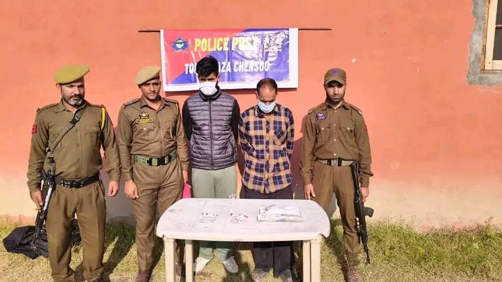 Two drug peddlers arrested in Awantipora: Police 