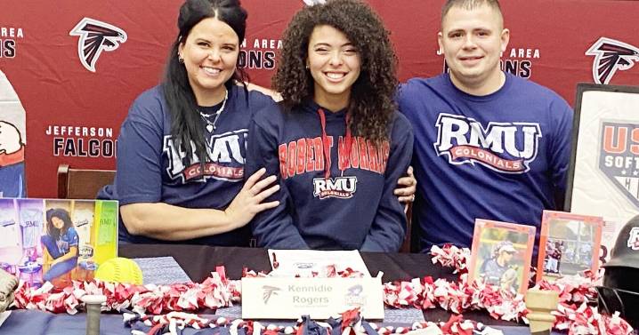 Jefferson's Rogers headed to Robert Morris for school, softball