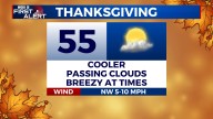 Cooler day for Thanksgiving