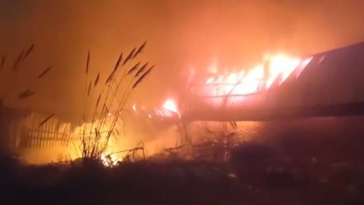 Haryana: Massive fire breaks out in Basai village in Gurugram, no casualties
