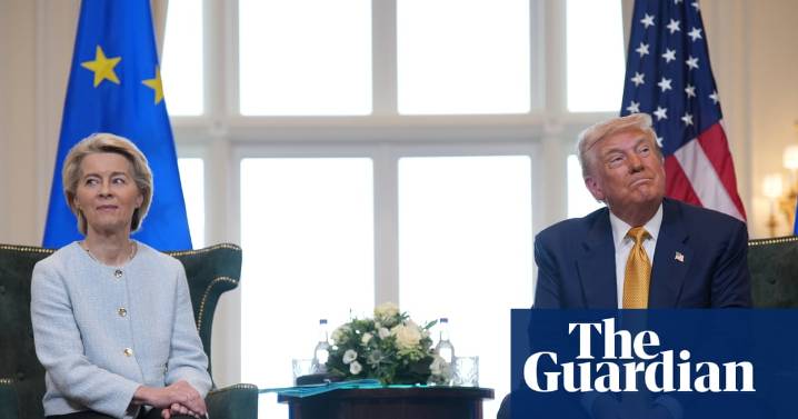 EU and US to restart trade talks as sticking points on July tariff deal remain