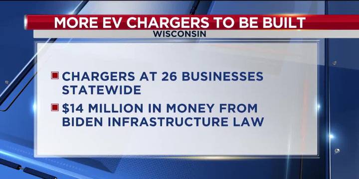 26 locations around the state receive $14 million in grants for EV charging stations