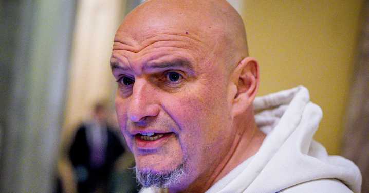 Sen. John Fetterman returns home after cardiac episode led to fall