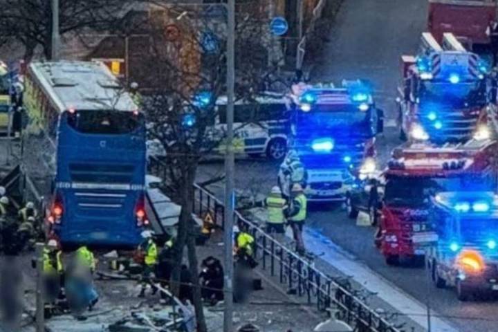 Tragedia en Estocolmo: Varias personas mueren tras ser arrolladas por un autobús