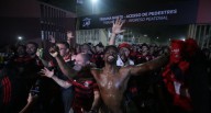 Copa Libertadores: Hinchas de Flamengo celebran a inmediaciones del Estadio Monumental (FOTOS)