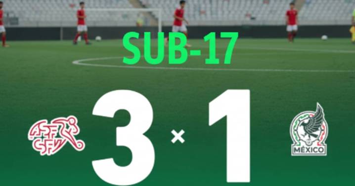 México cae 3-1 ante Suiza: ¿Qué sigue para la Selección en el Mundial Sub 17?