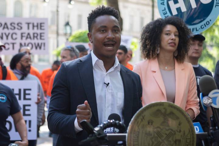 Brooklyn Council Member Chi Ossé files paperwork to challenge Democratic House Leader Hakeem Jeffries from the left