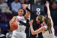 Azzi Fudd masterclass leads UConn to 93