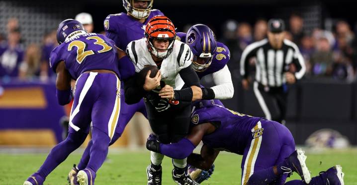 Thanksgiving football: Bengals vs. Ravens