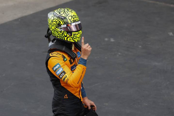 Lando Norris domina el fin de semana y apunta al triunfo en el GP de Brasil