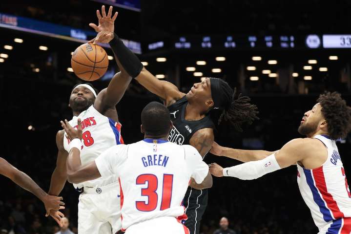 Pistons swarm Nets to kick off NBA Cup play with convincing victory
