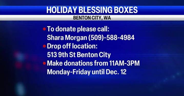 Benton City Chamber seeks donations for holiday blessing boxes