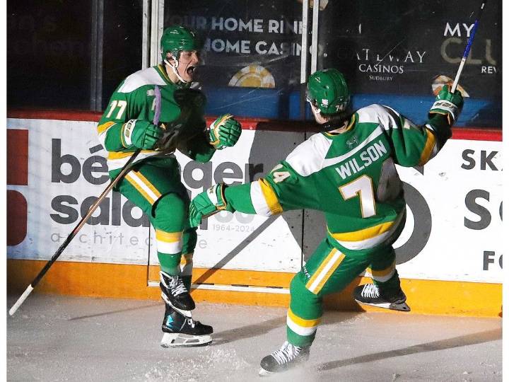 Big saves, big goals help Sudbury Wolves beat Barrie
