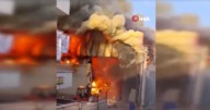 ¡Tragedia en Turquía! VIDEO del devastador incendio en un depósito de perfumes