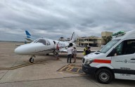 Traslado aéreo aseguró atención especializada para un paciente de 13 años en el hospital Garrahan