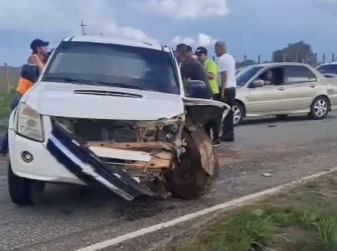 Nuevo accidente vial sin heridos en la troncal 10