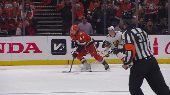 Cutter Gauthier capitalizes on Mitch Marner's mistake to give Ducks...