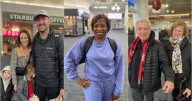 Thanksgiving travelers discuss holiday travel and weather