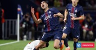 PSG confirma que Achraf Hakimi sufrió "esguince grave" en Champions: recibió patadón de Luis Díaz